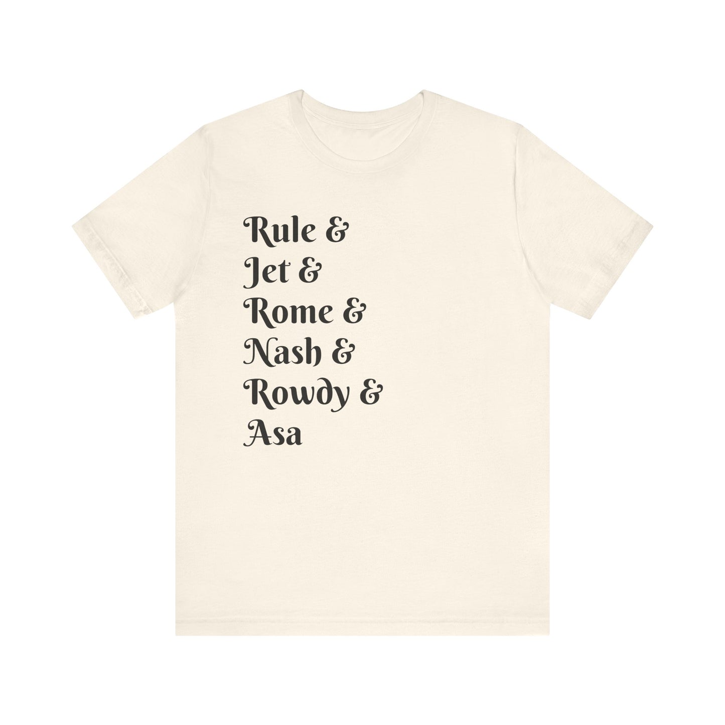 Unisex Jersey Short Sleeve Tee