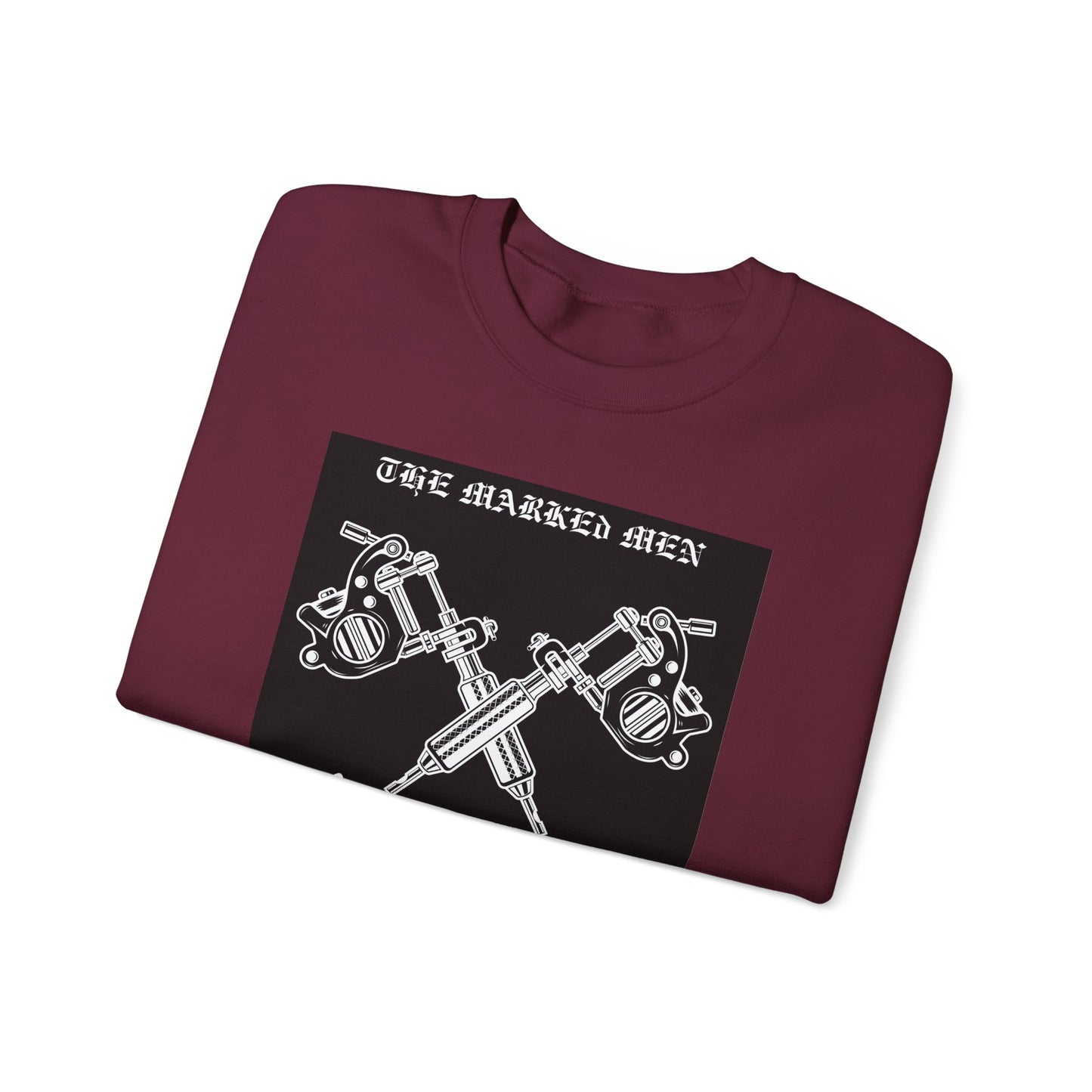Tattoo Club Crewneck Sweatshirt — "Boys with Ink Are Better" Graphic